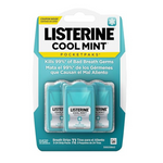 3-Pack Listerine Cool Mint Pocketpaks Breath Strips