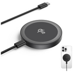 Qi2 15W MagSafe Wireless Charging Pad With 5ft USB-C Cable (3 Colors)
