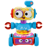 Fisher-Price 4-In-1 Learning Bot With Music Lights & Smart Stages Content
