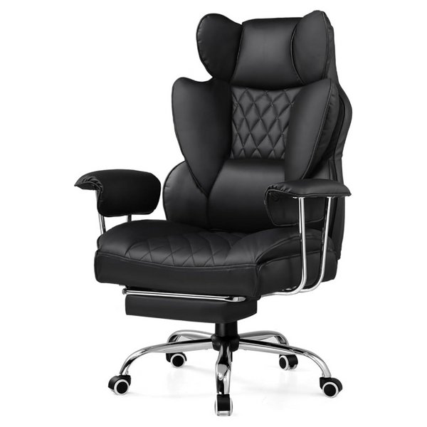 Lumbar Support Ergonomic Comfortable PU Leather Chair