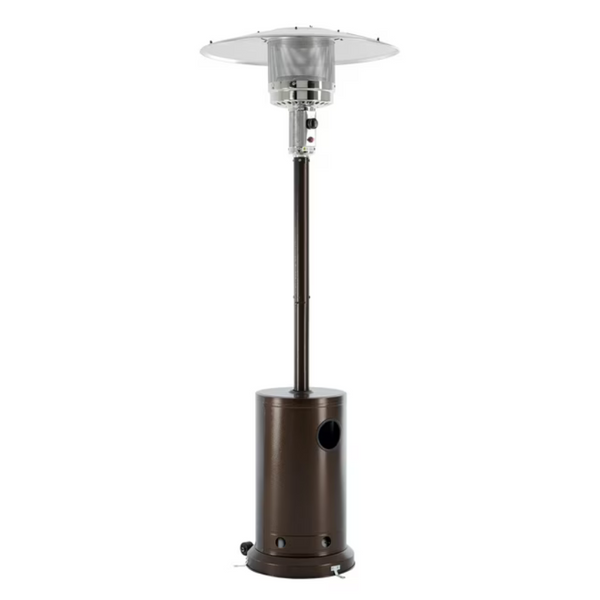 EDX 48000 BTU Propane Patio Heater With Double Heating Grid