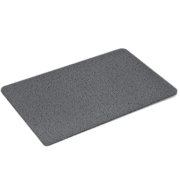 2-Pack PVC Loofah No Slip CupsShower Bathroom Mat (24" x 16")