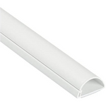 D-Line Half Round Cable Cord Hider Cover (1.18"x 0.59"x 39")