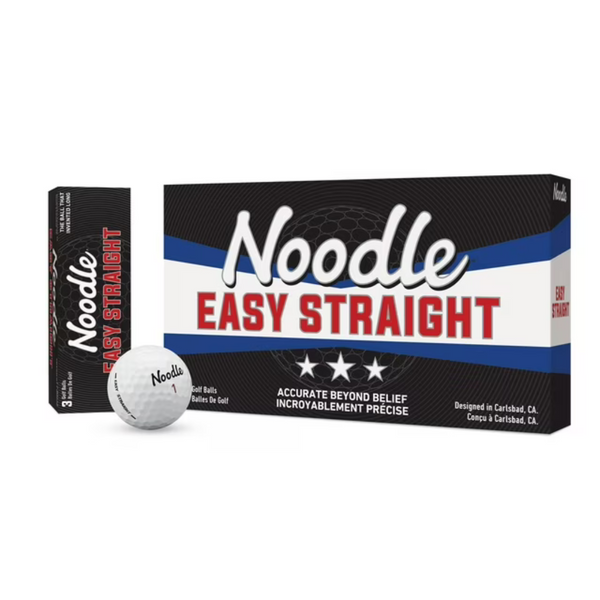 15-Pack Noodle Easy Straight Golf Balls