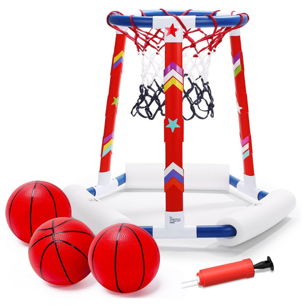 EagleStone Inflatable Floating Basketball Hoop