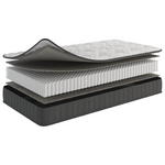 Ottomanson 9" Hybrid Firm Mattress In A Box