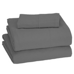 3-Piece Amazon Basics 100% Cotton Jersey Toddler Bed Sheet Set