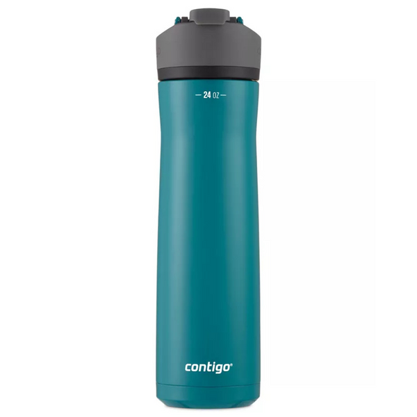 24 Oz Contigo Cortland Chill 2.0 Stainless Steel Water Bottle W/Lid