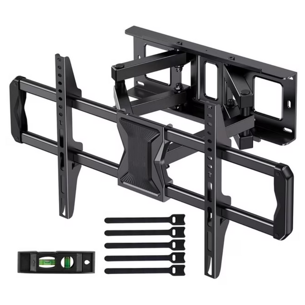 MountFTV Full Motion TV Wall Mount For 37-82" TVs