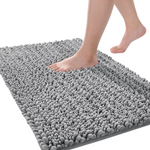 Yimobra 24" x 17" Luxury Chenille Shaggy Microfiber Bath Rugs