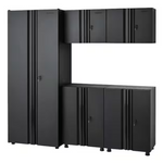 5-Piece Husky Welded Steel Garage Cabinet Set (78"W x 75"H x 19"D)