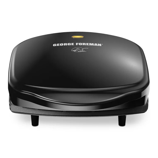 George Foreman 2-Serving Classic Plate Electric Grill & Panini Press