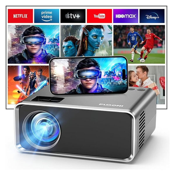 Upgraded Native 1080P FHD 12000L Home Theater Projector