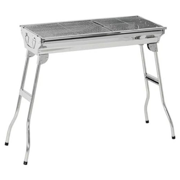 Ajikgn Portable Stainless Steel Folding Outdoor BBQ Charcoal Grill