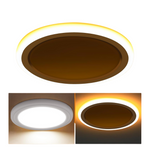 13" LED Flush Mount Ceiling Light Fixture With Night Light