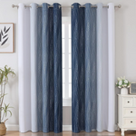 2-Panels Estelar Textiler Blackout Curtains (52"W x 84"L)