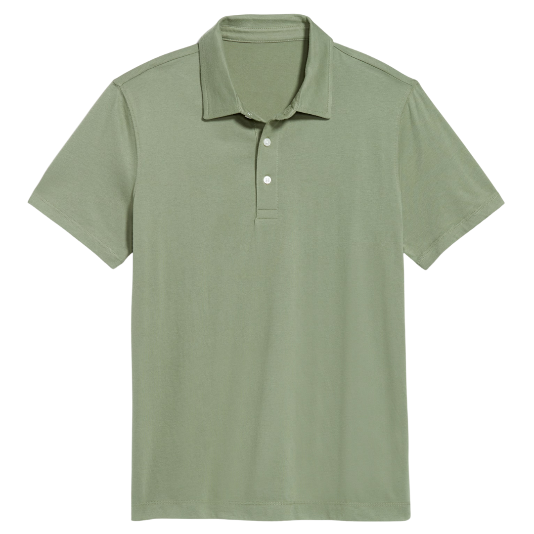 Old Navy Men's Classic Fit Jersey Polo (Bare Ground)