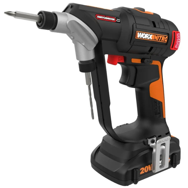 WORX Nitro 20-volt Max 1/4-in Keyless Brushless Cordless Drill