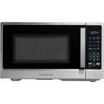 Insignia 0.9 Cu. Ft. Compact Countertop Stainless Steel Microwave