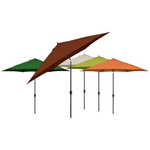 Astella 11ft Rd Crank Open Push Tilt Umbrella (Various Colors)