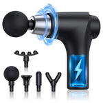 Deep Tissue Massage Gun For Back Pain Relief With 5 Heads