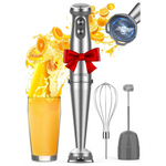 1000W Anti-scratch 3-in-1 Stainless Steel Immersion Hand Blender