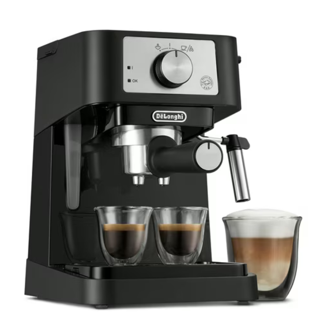 De'Longhi Stilosa Manual Espresso Machine, Latte & Cappuccino Maker