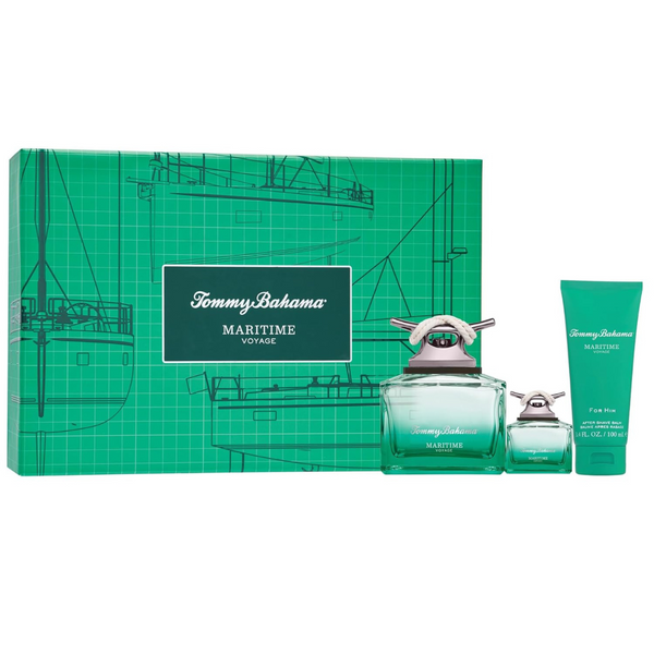 3-Piece Tommy Bahama Men's Maritime Voyage Eau de Cologne Gift Set