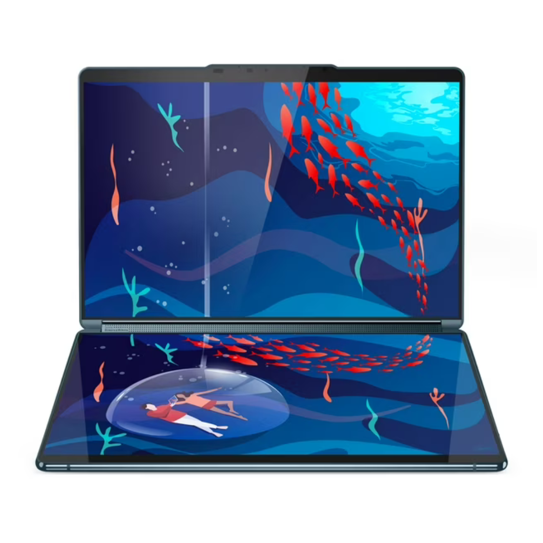 Lenovo Yoga Book 9i 13.3" 2.8K Dual Screen Laptop (Ultra 7 155U / 16GB RAM / 1TB SSD)