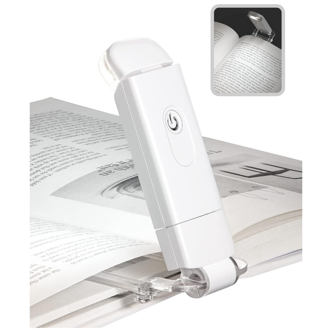 USB Rechargeable LED Eye Care Book Reading Light (2 Colors)