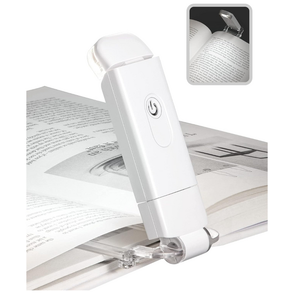 USB Rechargeable LED Eye Care Book Reading Light (2 Colors)