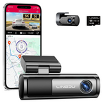 Front and Rear 5G WiFi 5K Dash Camera For Cars With 64GB SD Card