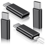 4-Pack Temdan Lightning To USB-C Adapter