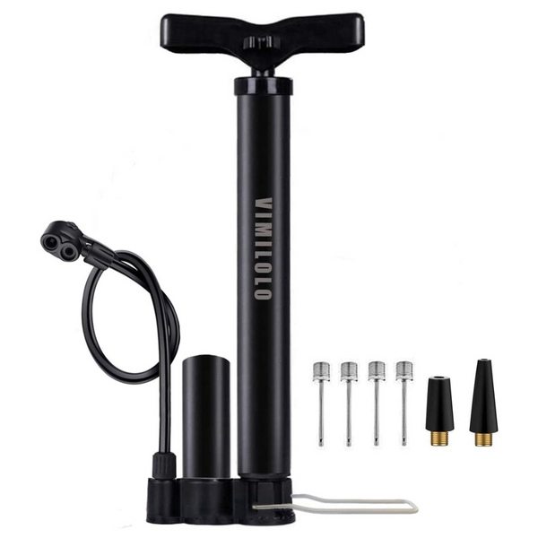 vimilolo Portable Ball Inflator Bicycle Floor Pump