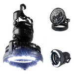 Odoland Portable LED Camping Lantern With Ceiling Fan