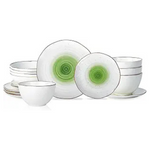 Christian Siriano Luma 16-Piece Dinnerware Set Porcelain