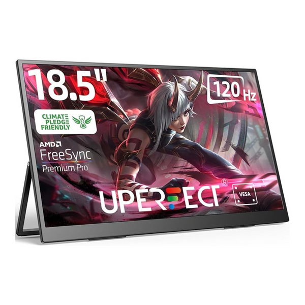 Uperfect 185T05 18.5" Portable FHD 120Hz HDR IPS Freesync Gaming Monitor
