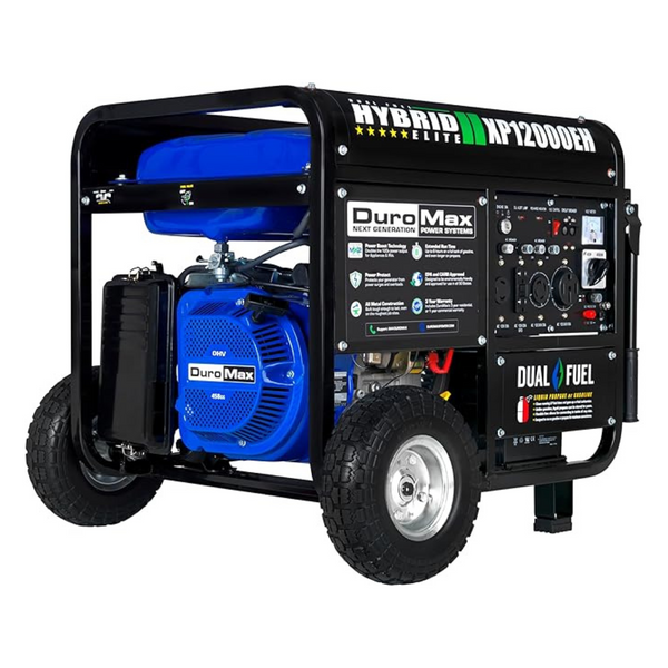 DuroMax XP12000EH 12000 Watt Dual Fuel Portable Generator