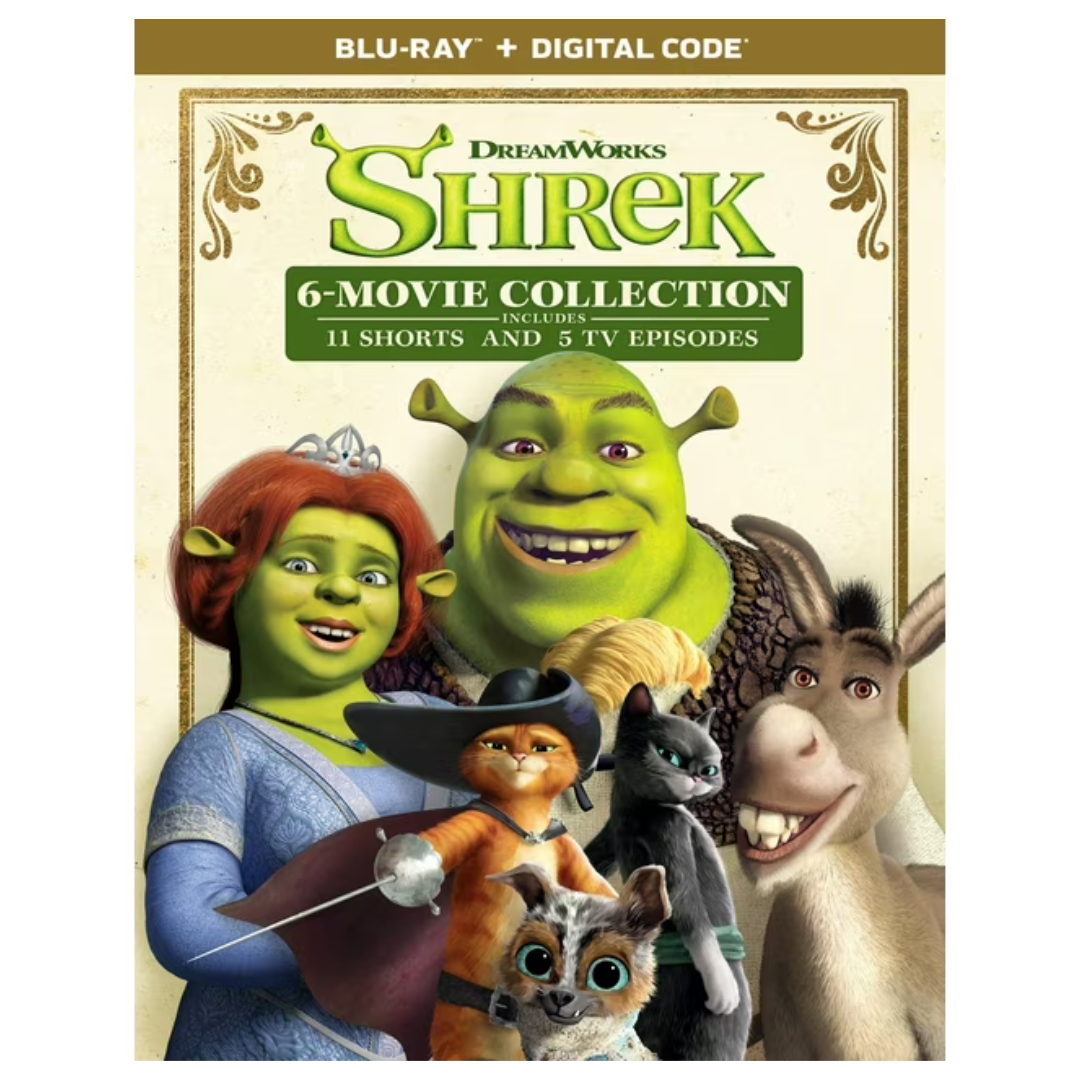 Shrek 6-Movie Collection (Blu-ray + Digital)