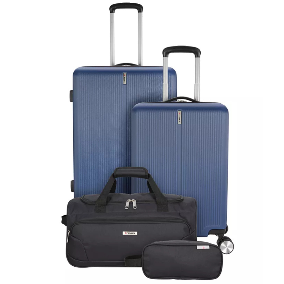 4-Piece Tag Cityscape Hardside Luggage Set