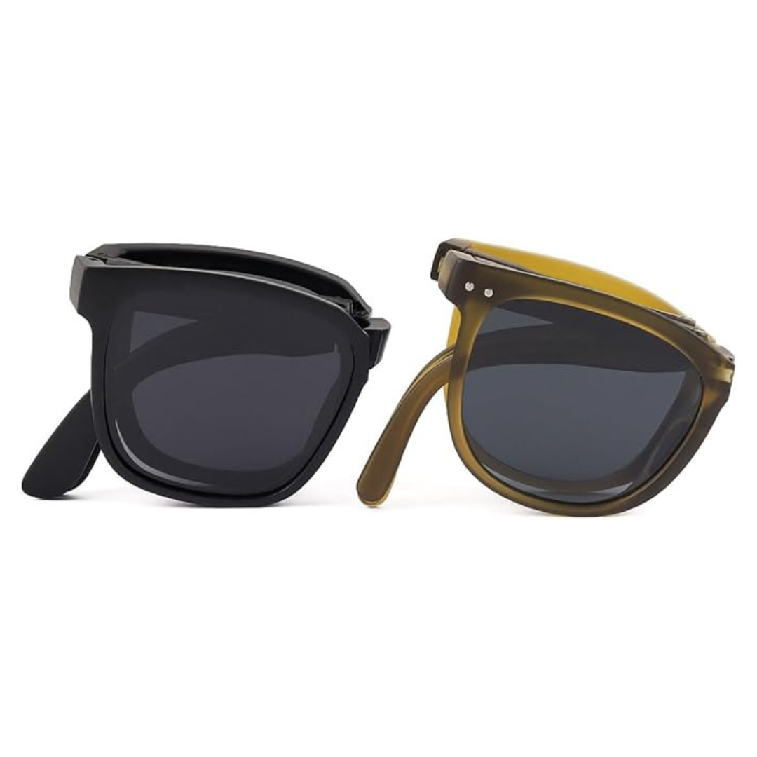 2-Pack Kids Polarized UV Protection Folding Sunglasses