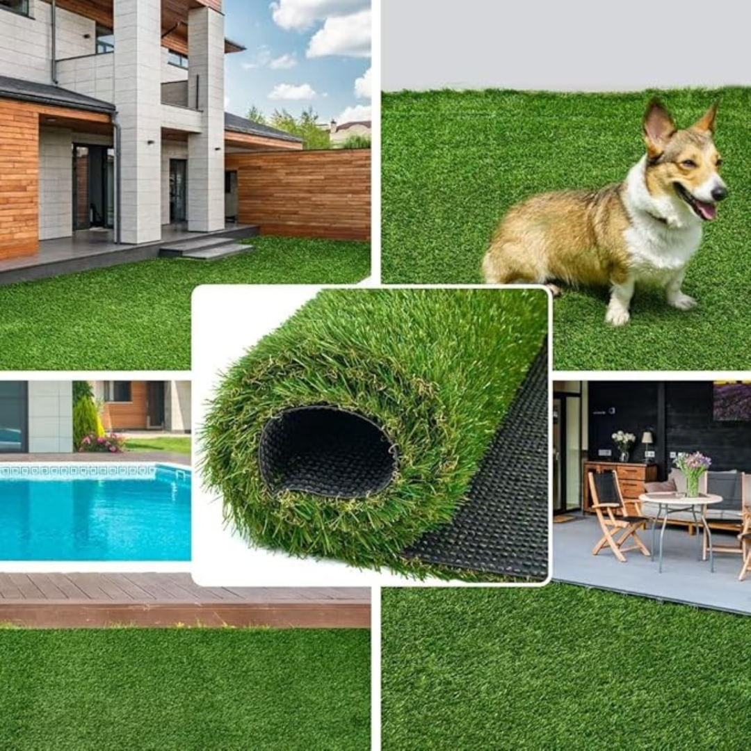 4 x 6 ft Custom Size Artificial Grass Outdoor Patio Rug