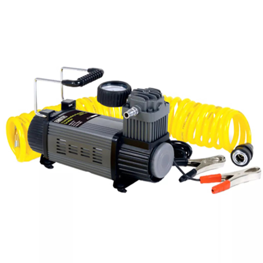 Master Mechanic Portable Tire Inflator With 120 Maximum PSI & Bag