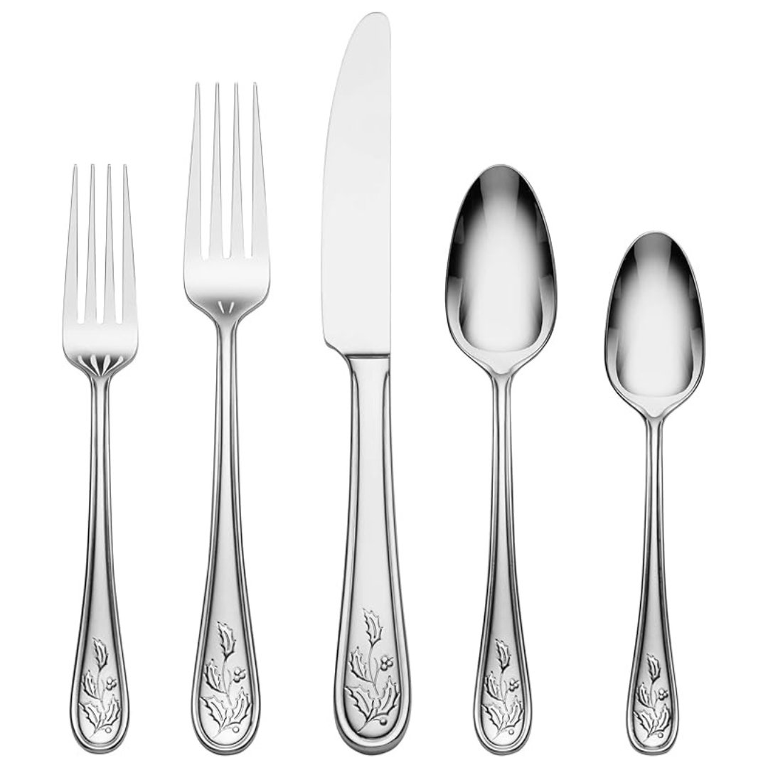 65-Piece Lenox Holiday Flatware Set (Service for 12)