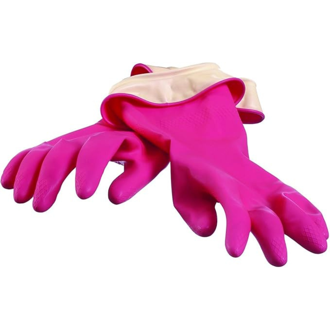 Casabella Premium Waterblock Reusable Household Cleaning Gloves