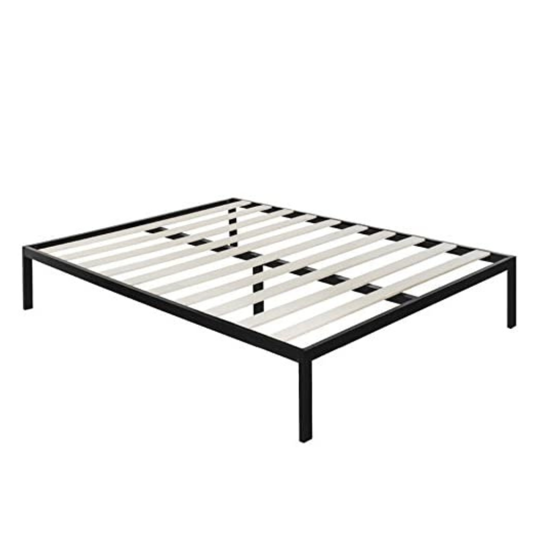 Zinus Korey Metal Platform Bed Frame With Upholstered Headboard
