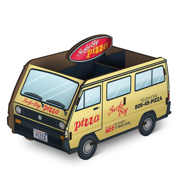 Genuine Fred Stranger Things Surfer Boy Pizza Desk Caddy