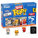 4-Pack Funko Pop Bitty: Pixar 0.9 Inch Mini Figure Collectible Toys