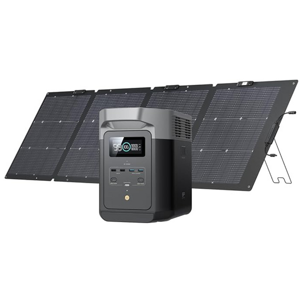 EF ECOFLOW Solar Generator DELTA2 With 220W Solar Panel