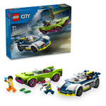 LEGO City Police Car And Muscle Car Chase Vehicle Toy + $2 Walmart Cash